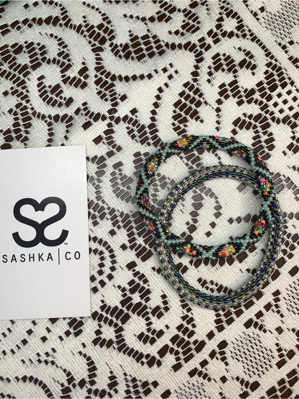 Sashka Co. Multicolor Beaded Bracelet Set